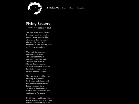 posts/flying-saucers screenshot