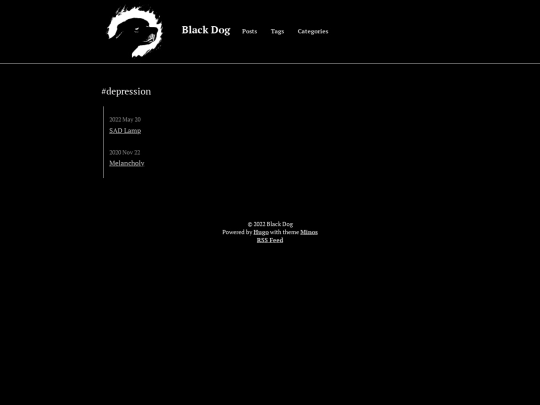 tags/depression screenshot