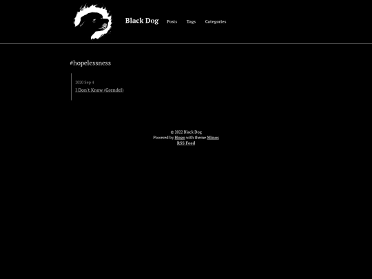 tags/hopelessness/page/1 screenshot