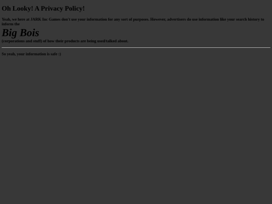 privpol screenshot