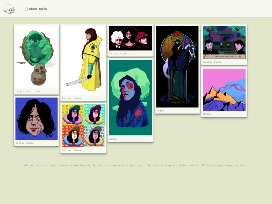 html/art screenshot