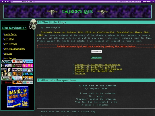 fanfiction/allthelittlerings screenshot