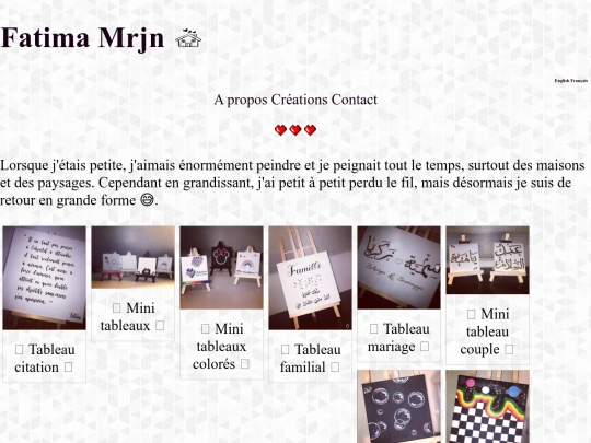 créations screenshot