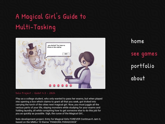 pages/games screenshot