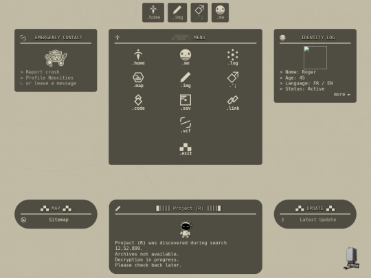 home screenshot