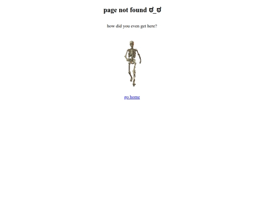 not_found screenshot