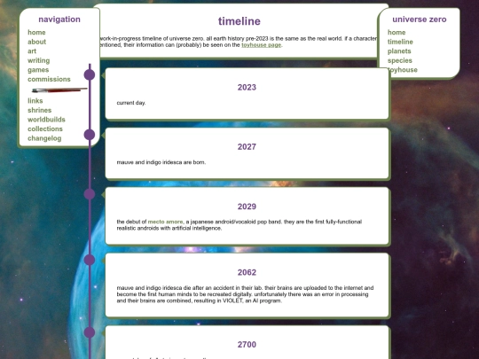 w/unizero/timeline screenshot