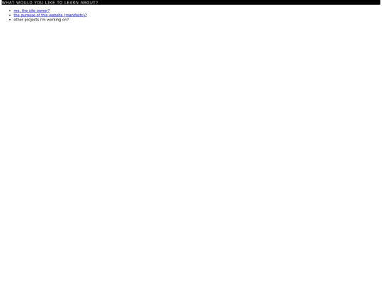 about/directory screenshot