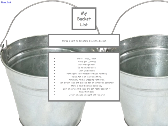 bucketlist screenshot