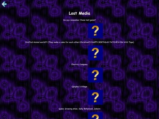 lostmedia screenshot