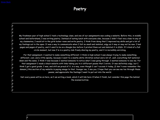 poetry screenshot
