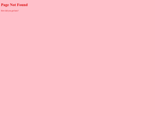 not_found screenshot