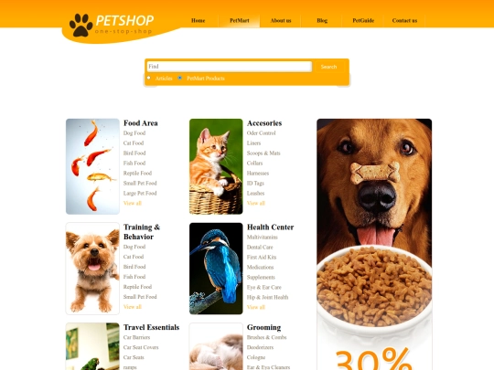 geocities/Petsburgh/petshop/petmart screenshot