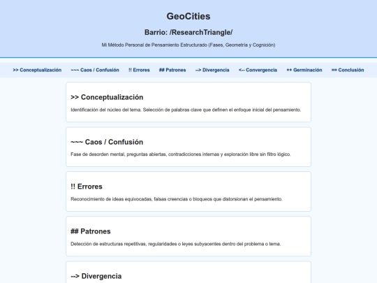 geocities/ResearchTriangle/metodo screenshot
