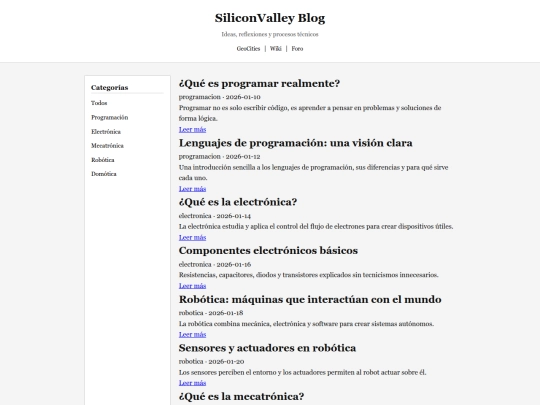 geocities/SiliconValley/blog screenshot