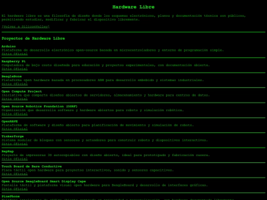 geocities/SiliconValley/hardwarelibre screenshot