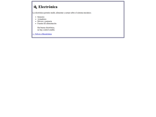 geocities/SiliconValley/mecatronica/electronica screenshot