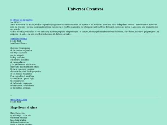geocities/SoHo/universos screenshot