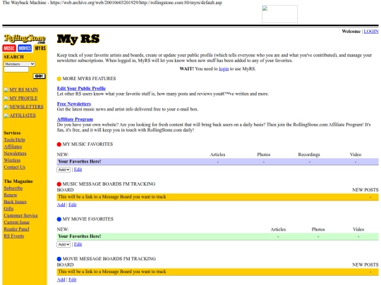 geocities/SunsetStrip/MyRS screenshot