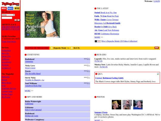 geocities/SunsetStrip/rollingstone screenshot