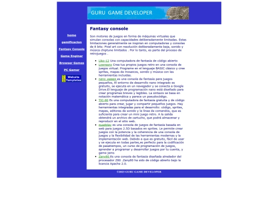 geocities/TimesSquare/programmer/fantasy screenshot