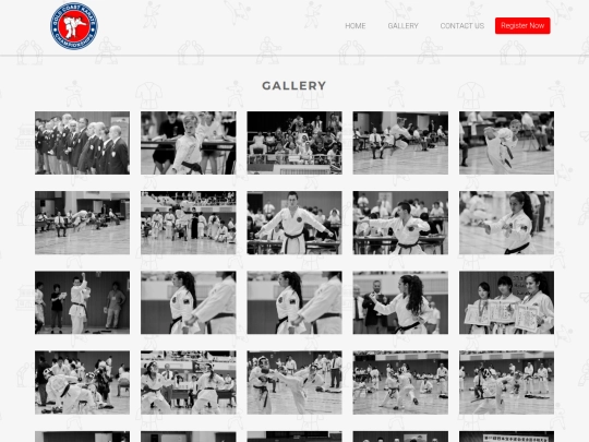 geocities/Tokyo/karate/gallery screenshot
