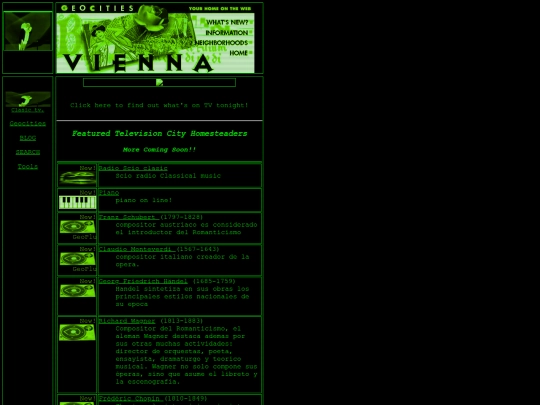 geocities/Vienna screenshot