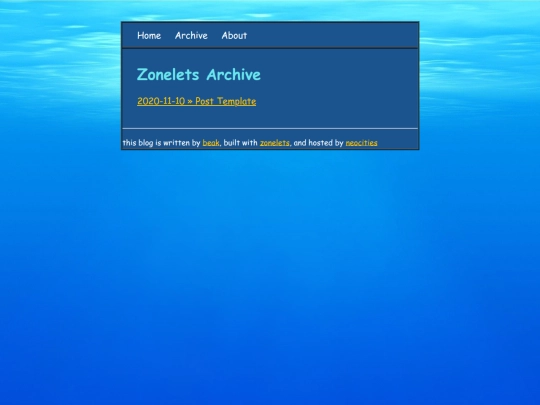 notes/archive screenshot