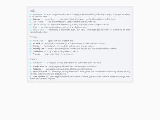 sitemap screenshot