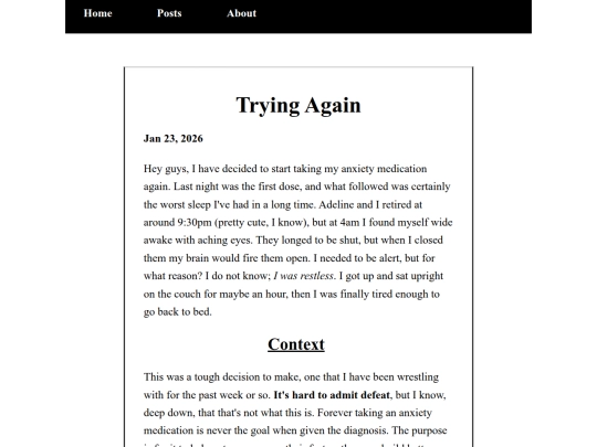 posts/2026-01-23-Trying-Again screenshot