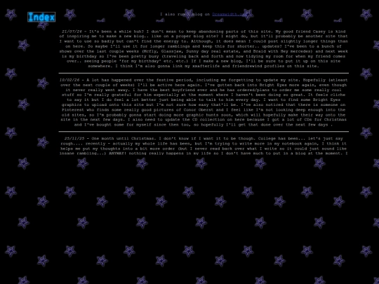 blog screenshot