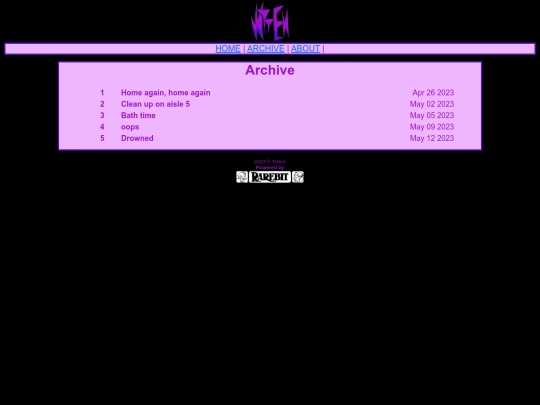 archive screenshot