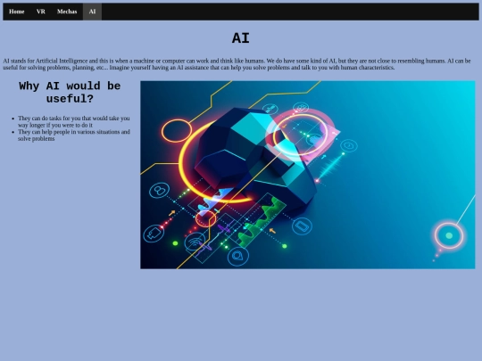 AI screenshot