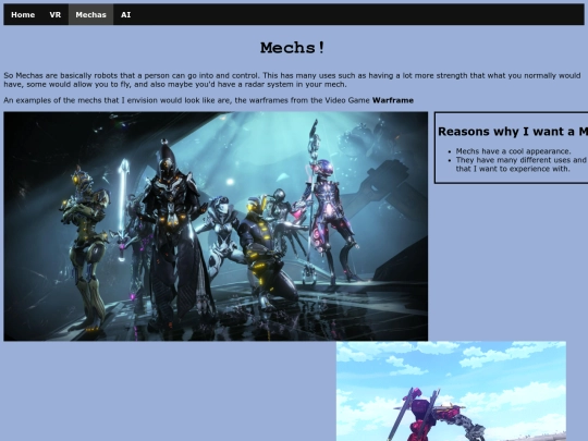 Mechas screenshot