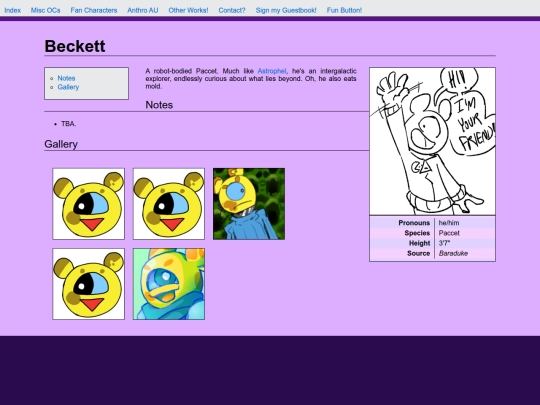 beckett screenshot