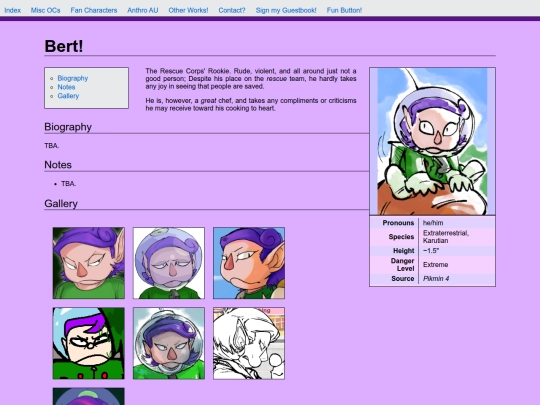 bert screenshot