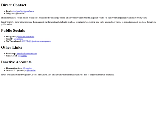 contact screenshot