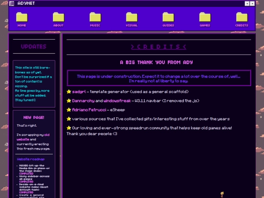 credits screenshot