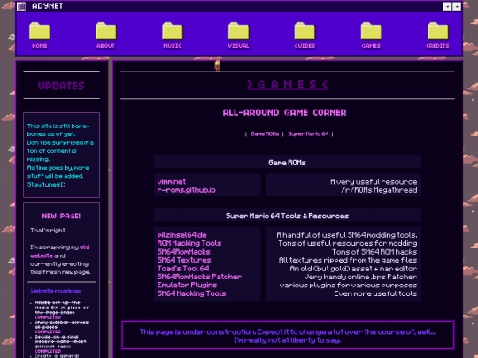 games screenshot