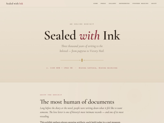 sealedwithink screenshot