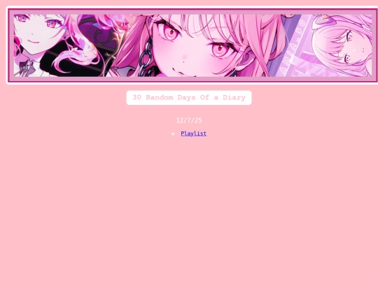 30RandomDaysOfaDiary screenshot