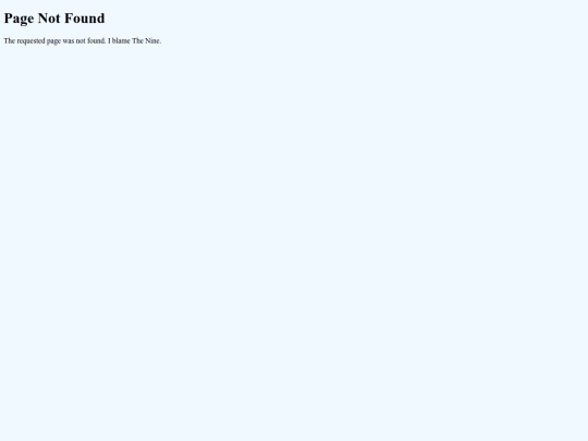 not_found screenshot