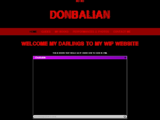 HomePage screenshot