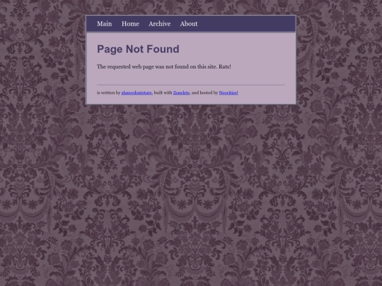 therestblog/not_found screenshot