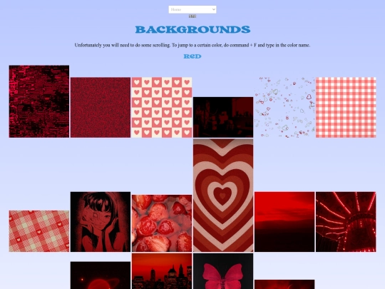 backgrounds screenshot