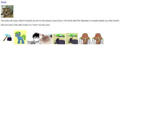 Avatars screenshot