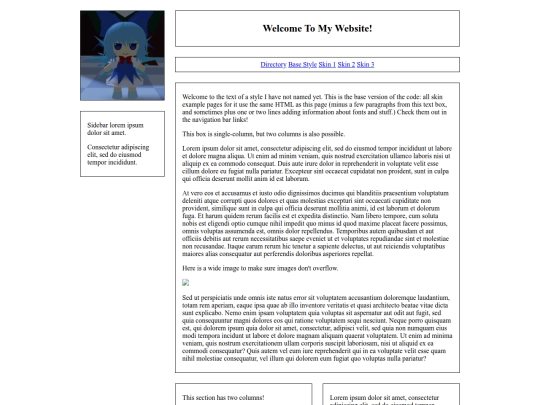 test screenshot