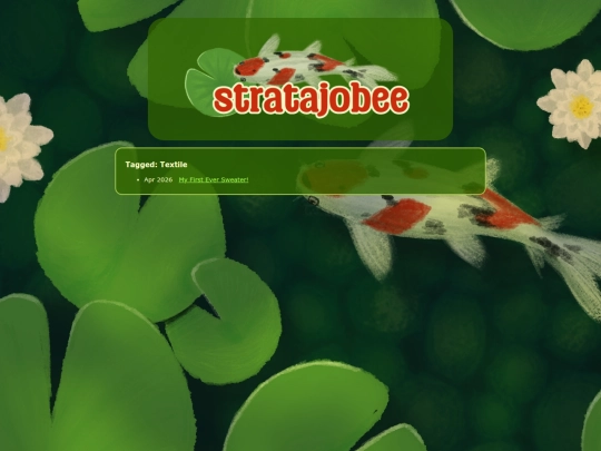 tagged/textile screenshot