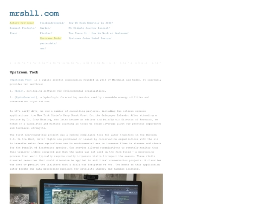 upstream_tech screenshot