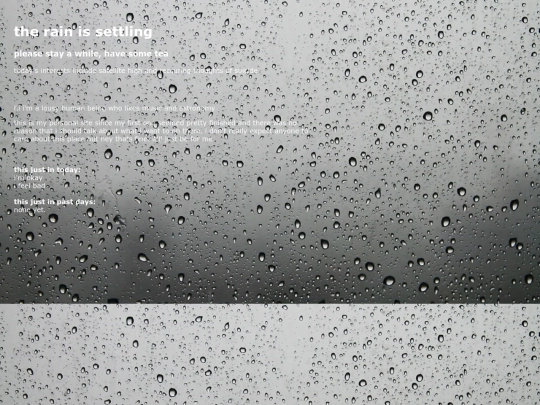 welcometorain screenshot